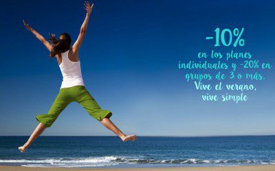 Descuento veraniego en Jugos Vida Simple